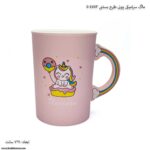 ماگ سرامیکی پونی طرح بستنی 4783-5 دو