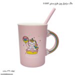 ماگ سرامیکی پونی طرح بستنی 4783-5 سه