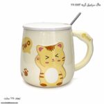 ماگ سرامیکی گربه 4783-27 گوش صورتی 1