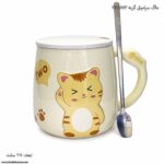 ماگ سرامیکی گربه 4783-27 گوش صورتی 2