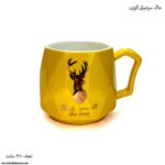 ماگ سرامیکی گوزن زرد 2