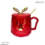 ماگ سرامیکی گوزن قرمز