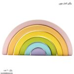 رنگین کمان چوبی 6 عددی