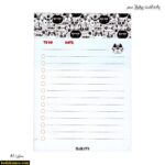 یادداشت پرفراژ آ6 سم طرح گربه