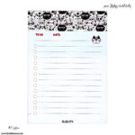 یادداشت پرفراژ آ6 سم طرح گربه
