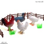 فیگور حیوانات مزرعه چهار عددی