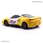 ماشین کنترلی شارژی اسپورت زرد بغل