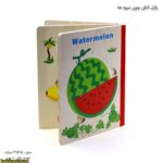 پازل کتابی چوبی میوه ها زوم