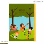 دفتر 40برگ ته چسب پاپکو9