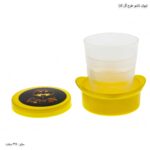 لیوان تاشو طرح گل کارا باز