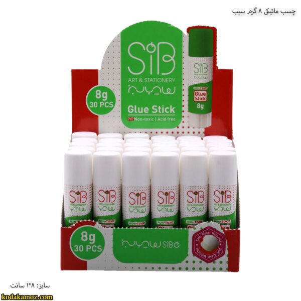 چسب ماتیکی 8 گرم سیب5