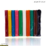 خمیر بازی 10 رنگ مقوایی توتو2