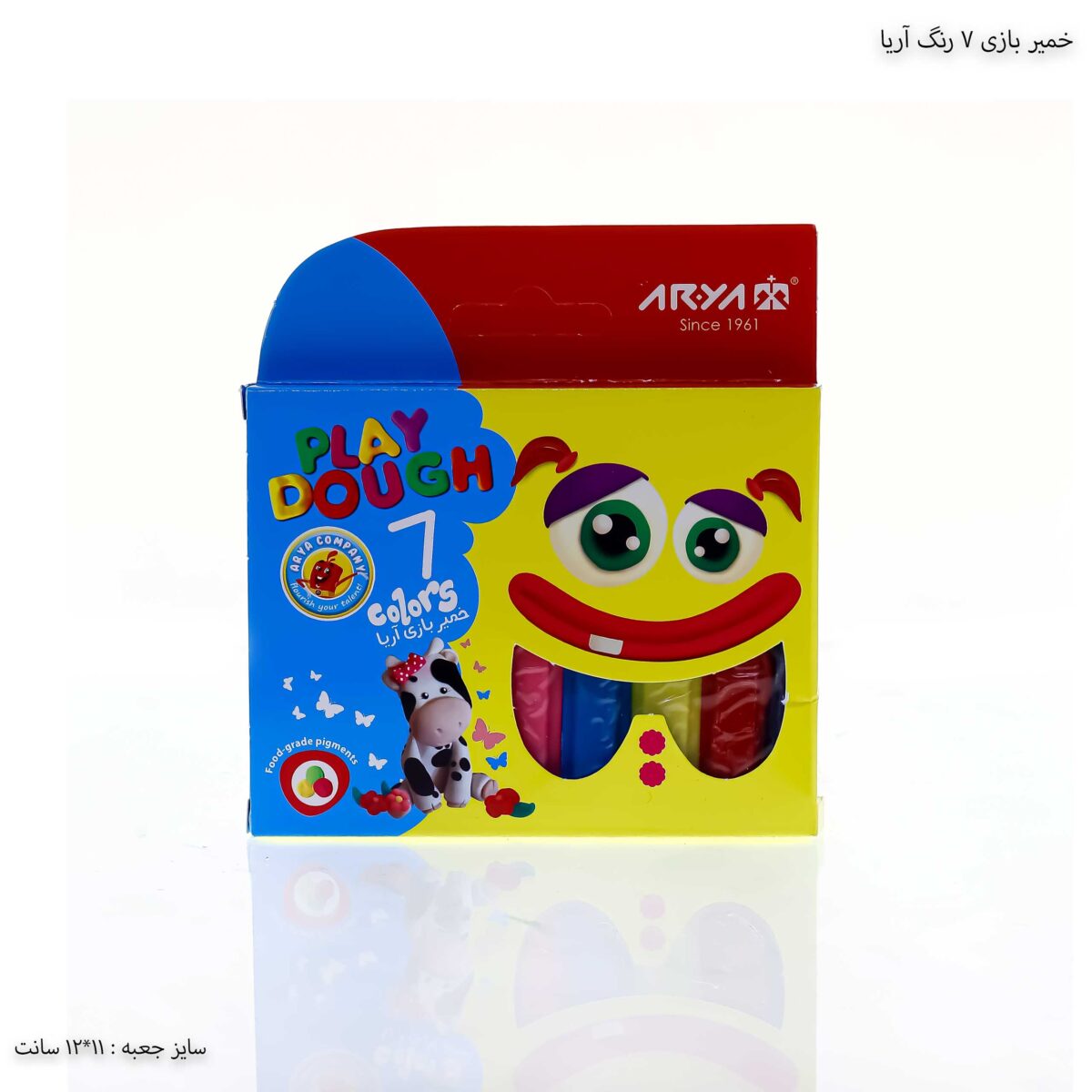 خمیر بازی 7 رنگ آریا 1