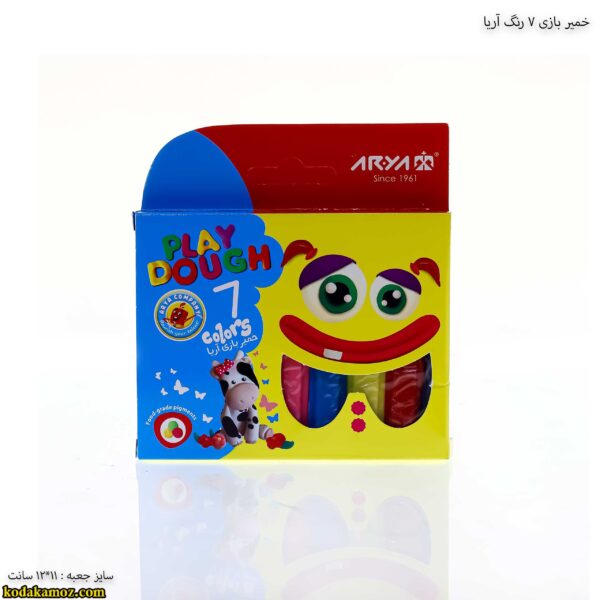 خمیر بازی 7 رنگ آریا 1