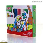 خمیر بازی 7 رنگ مقوایی توتو4