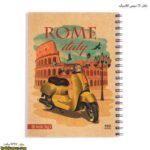 دفتر 160 سیمی کلاسیک طرح rome