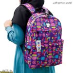 کوله پشتی مدرسه طرح انگلیسی 7