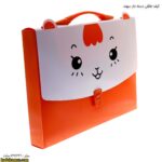 کیف طلقی دسته دار سهند نارنجی کج