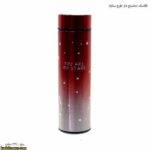 فلاسک دماسنج دار طرح ستاره قرمز