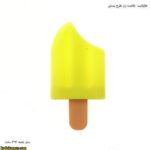 هایلایت- علامت زن طرح بستنی زرد
