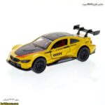 ماشین فلزی bmw m4 اسپرت-زرد