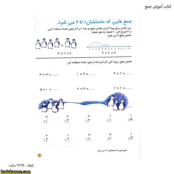 کتاب آموزش جمع 3