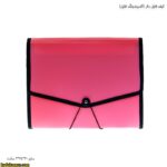 کیف فایل دار اکسپندینگ فایل صورتی