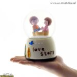 گوی موزیکال کوکی دختر و پسر پا در اب