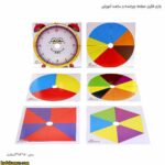 بازی فکری صفحه چرخنده و ساعت آموزشی 2