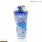 لیوان اسموتی تگرگی طرح دایناسور 6