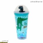 لیوان اسموتی تگرگی طرح دایناسور 9