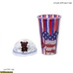 لیوان اسموتی فانتزی طرح تدی 7