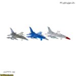 ماکت هواپیما فلزی F16 8