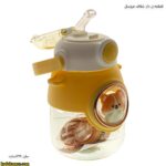 قمقمه نی دار شفاف عروسکی 13