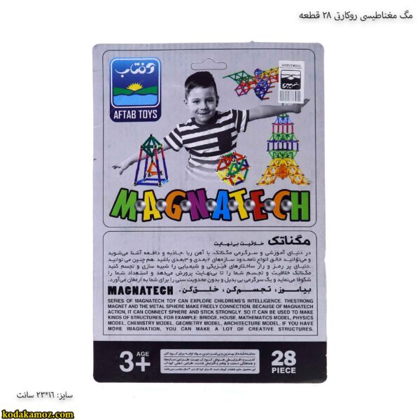 مگ مغناطیسی روکارتی 28 قطعه 2