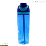 قمقمه اسپورت نی دار نشکن شوتای آبی 1