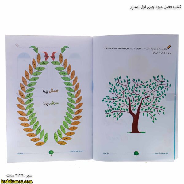 کتاب فصل میوه چینی اول ابتدایی 1