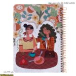 یادداشت خط دار جلد سخت سیمی سویل 16