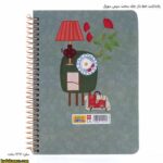 یادداشت خط دار جلد سخت سیمی سویل - Image 4