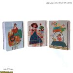 یادداشت خط دار جلد سخت سیمی سویل - Image 5