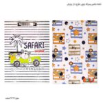 تخته شاسی پسرانه چوبی طرح دار رویش 1