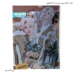 دفتر 100 برگ سیمی بی تی اس کد 82 شفیعی 10