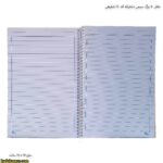 دفتر 40 برگ سیمی دخترانه کد 110 شفیعی 8