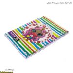دفتر 50 برگ دخترانه سیمی کد 79 شفیعی 7