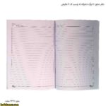 دفتر مشق 80 برگ دخترانه ته چسب کد 7 شفیعی 1