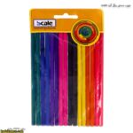 چوب بستنی رنگی گرد scale
