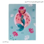 کلاسور دانشجویی فانتزی طرح دختر کد 1303 سویل 3