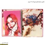 کلاسور دخترانه فانتزی طرح 2کد 1306 سویل 10