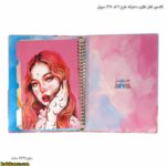 کلاسور قفل فلزی دخترانه طرح 2 کد 1307 سویل 11