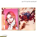 کلاسور قفل فلزی دخترانه طرح 2 کد 1307 سویل 13